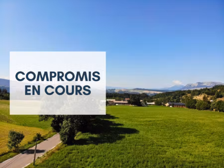 achat terrain 621m² st michel de chaillol 05260