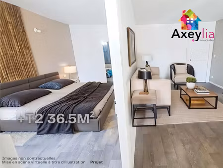 a vendre - renaison - immeuble avec garage et local commercial