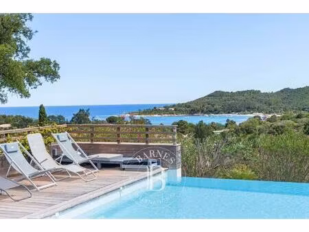 favone  villa vue mer  4 chambres  piscine  proche plage