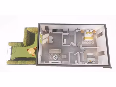 vente appartement 3 pièces 60 m² à mireval (34110)  280 000 €