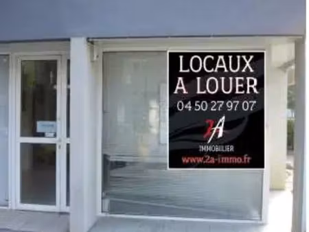local commercial à louer - residence « le baccarat » - 1  avenue des alpins - 74000 annecy