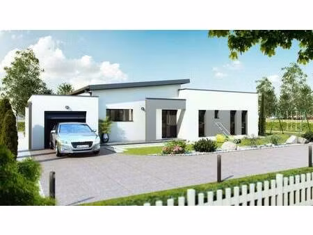 terrain avec maison neuve à vendre