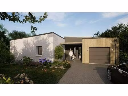 terrain avec maison neuve à vendre