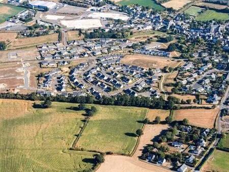 terrain avec maison neuve à vendre