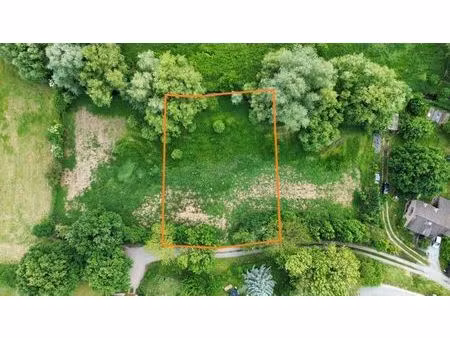 belle parcelle de terrain +/- 1.217m² - beau cadre