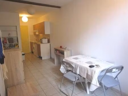 studio meuble rez-de-chaussée 22.98m²