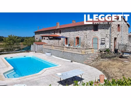 achat maison 9 pièces 312m² la bazeuge 87210