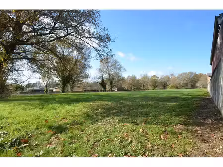 vente terrain porchères 33660 - 55625 € - surface privée
