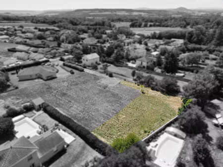 parcelle à bâtir 1037 m2 viabilisée