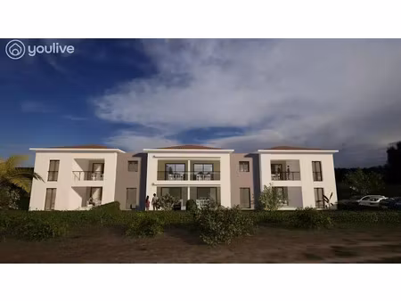 vente appartement 2 pièces 42.6 m² à santa-lucia-di-moriani (20230)  143 000 €