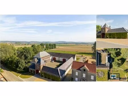 fermette à vendre avec garage et terrasse   anvaing (rbu08727)