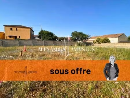 terrain 400 m² villeveyrac