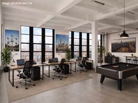 225 m² dans bâtiment iconique au centre de bruxelles