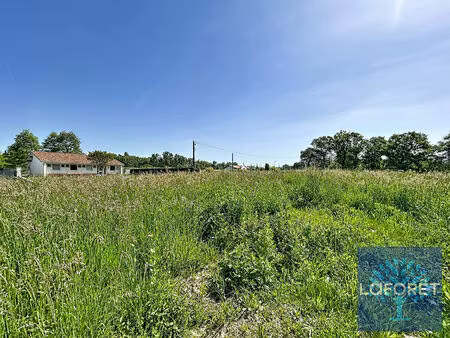 terrain 2469 m2 saugnac et cambran