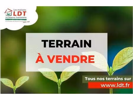 terrain constructible à vendre