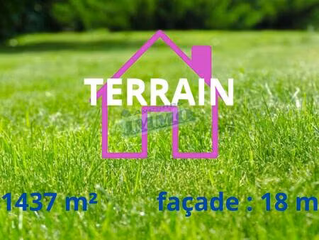 terrain constructible à vendre