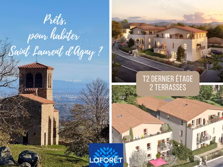 appartement t2 près de saint laurent d agny à vendre