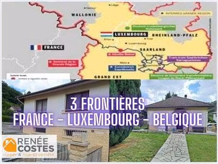 vente en nue propriété - h67 ans - longuyon (54260)