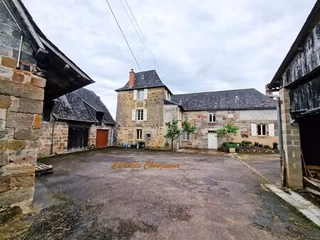 19310 brignac la plaine : corps de ferme