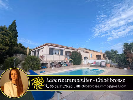 vente maison 5 pièces 106 m² puisserguier (34620)