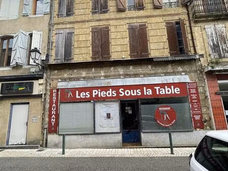immeuble avec restaurant et appartement à masseube