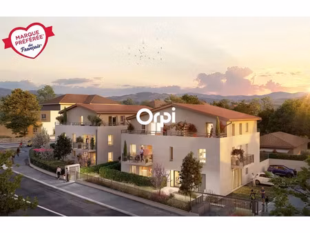 vente appartement 3 pièces 59 m² à saint-laurent-d'agny (69440)  242 000 €