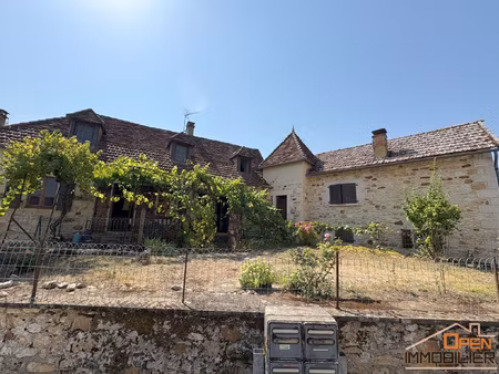 maison en pierre 124m2 - terrain 235m2