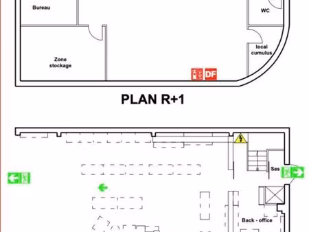 vente boutique/local commercial 270 m²