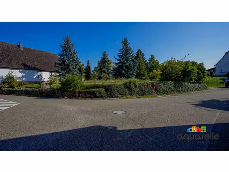 beau terrain de construction de 1884 m² à 67140 eichhoffen