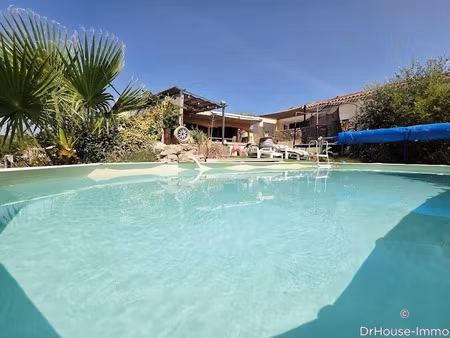 vente maison 5 pièces 140 m² à cruzy (34310)  312 000 €