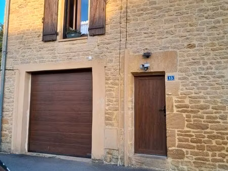 maison mitoyenne en pierre