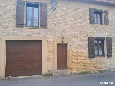 maison semi mitoyenne en pierre