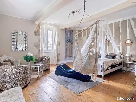 maison sur grand parc avec gite et chambre d'hôtes