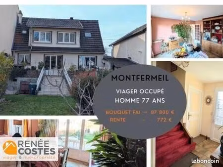 pavillon en viager 5 pièces 102 m²