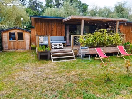 chalet bois hekipia portland / 6 personnes / 3 chambres