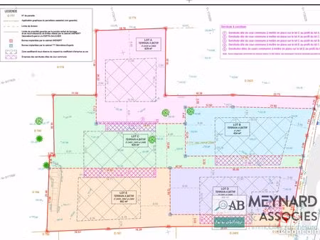 terrain 620 m² rebais