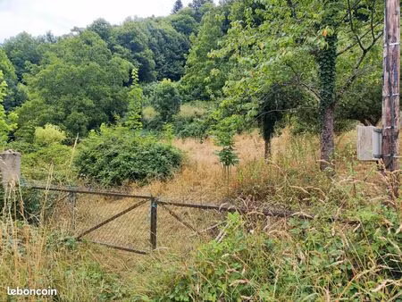 terrain zone naturelle 1600m2 +eau+élec...