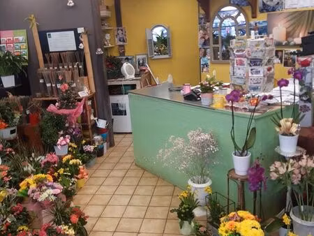 fond de commerce fleuriste