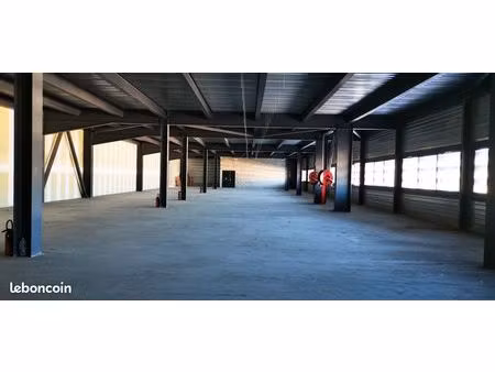 local 1000m2 (stockage ou bureau) - la crau