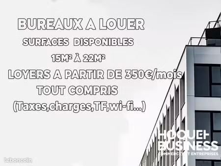 bureaux 20 m² arnouville
