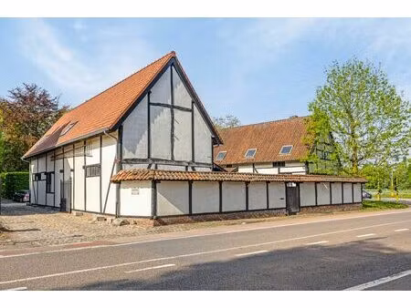 exclusieve kans: charmante vierkantshoeve te diepenbeek – veelzijdige handelszaak met kara