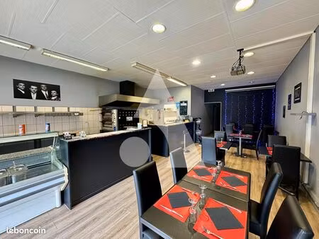 fonds de commerce pizzeria 80 m²
