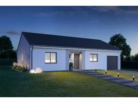 terrain avec maison neuve à vendre