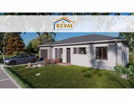 terrain avec maison neuve à vendre