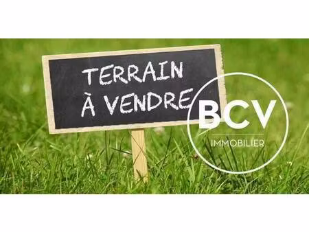 terrain constructible à vendre