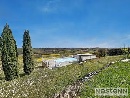 villa familiale 7 pièces 237 m² avec vue sur les coteaux du sud toulousain
