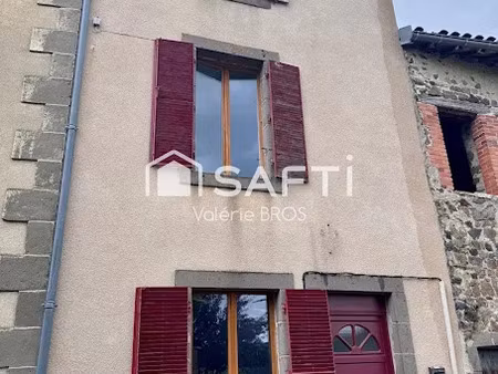 vente maison 3 pièces 63 m² à montaigut-le-blanc (63320)  49 000 €