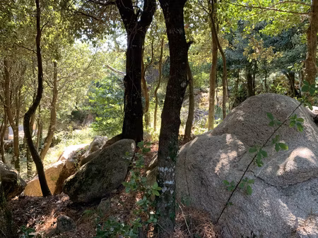 beaucoup de cachet pour ce terrain à bâtir au coeur du village de l'ospédale