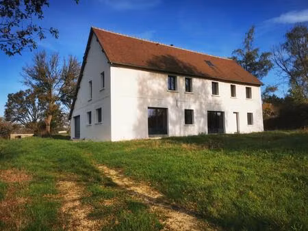 maison ancienne rénovée au calme. hameau proche st sauveur en puisaye. 1ha50 de terrain...