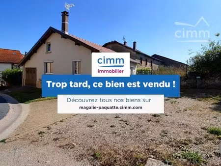 a vendre maison rembercourt